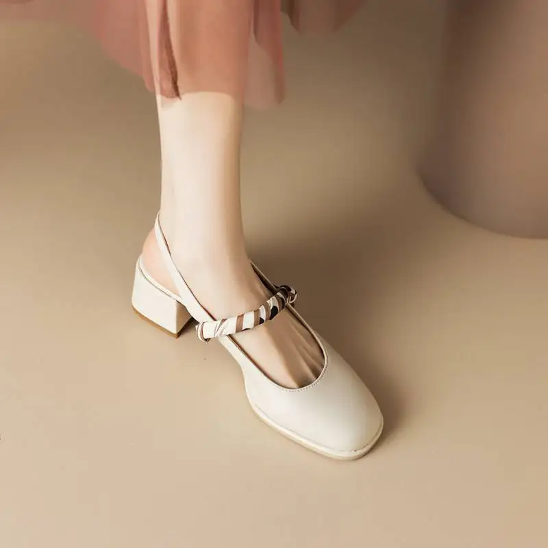 Aniel® | Dahlia Block Heels - Image 9