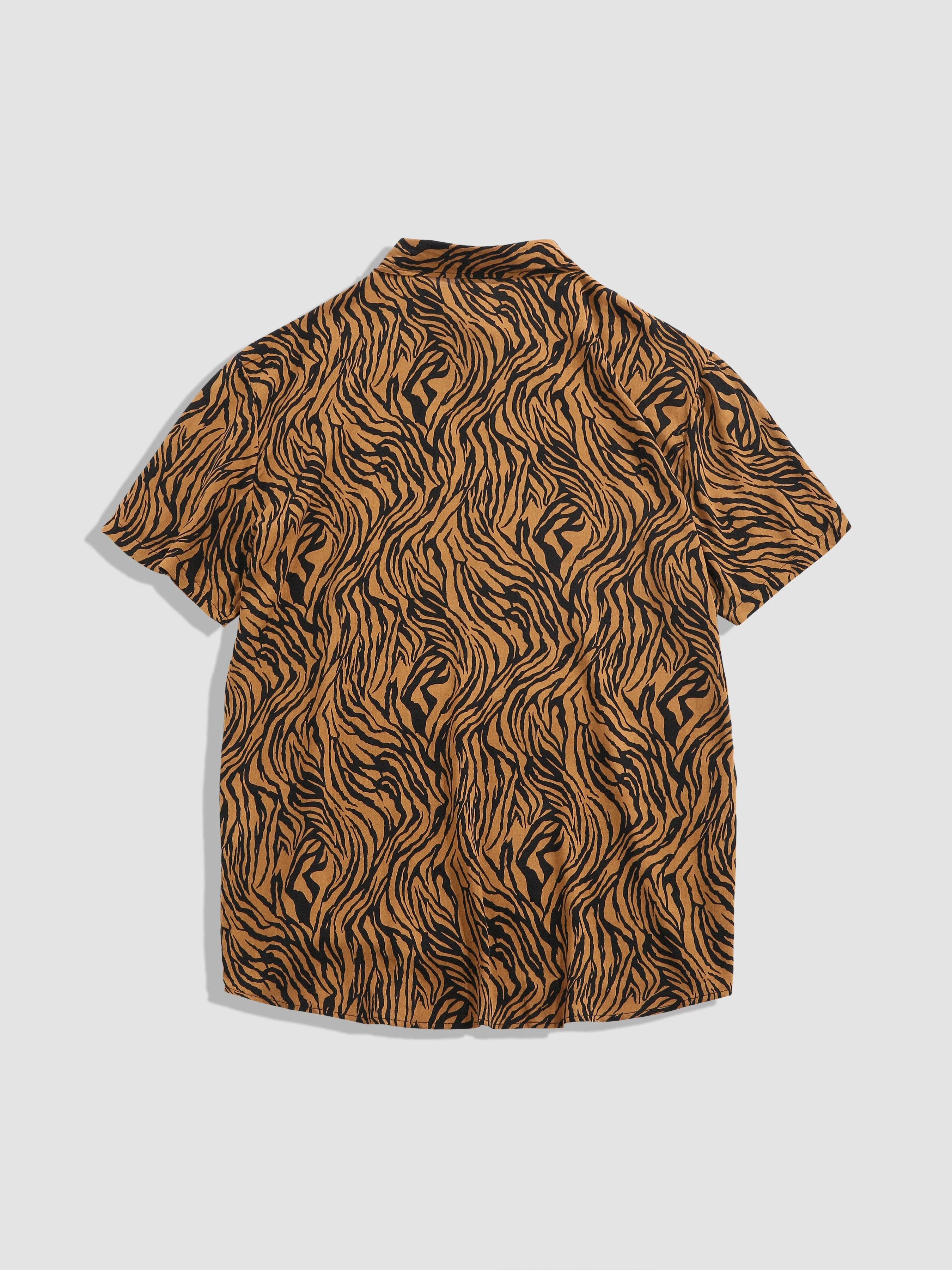 Anis® | Animal Texture Cotton Shirts - Image 2
