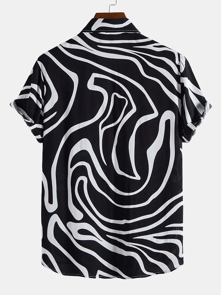 Anselm® | Swirl Print Shirt - Image 2
