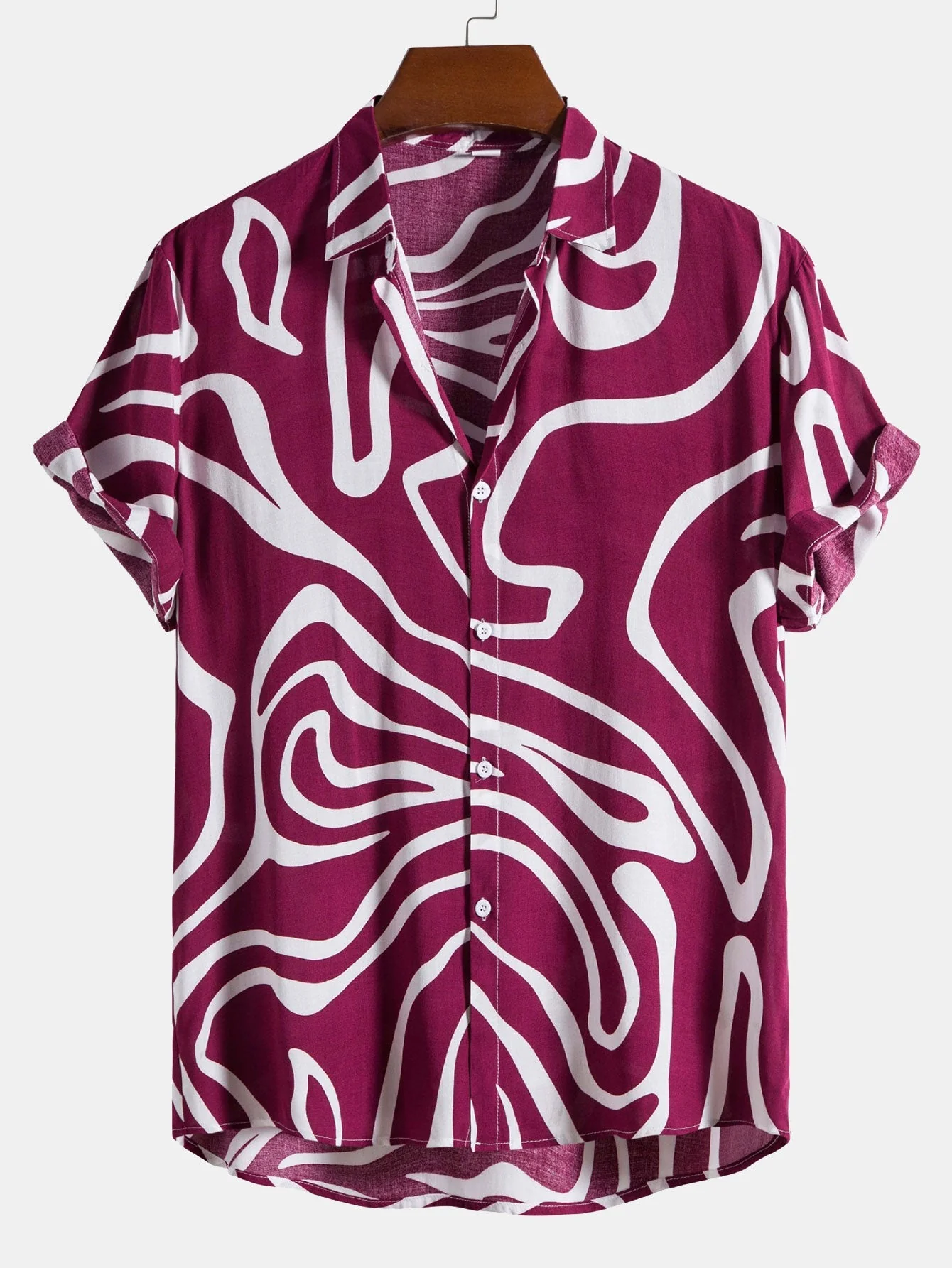 Anselm® | Swirl Print Shirt - Image 7