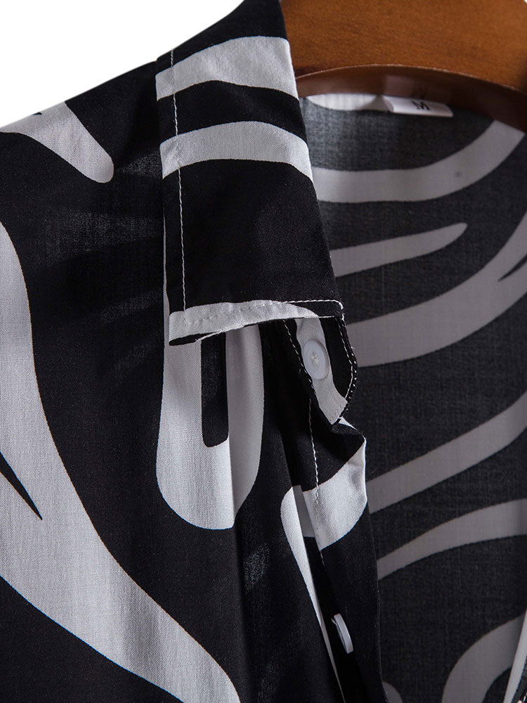 Anselm® | Swirl Print Shirt - Image 9