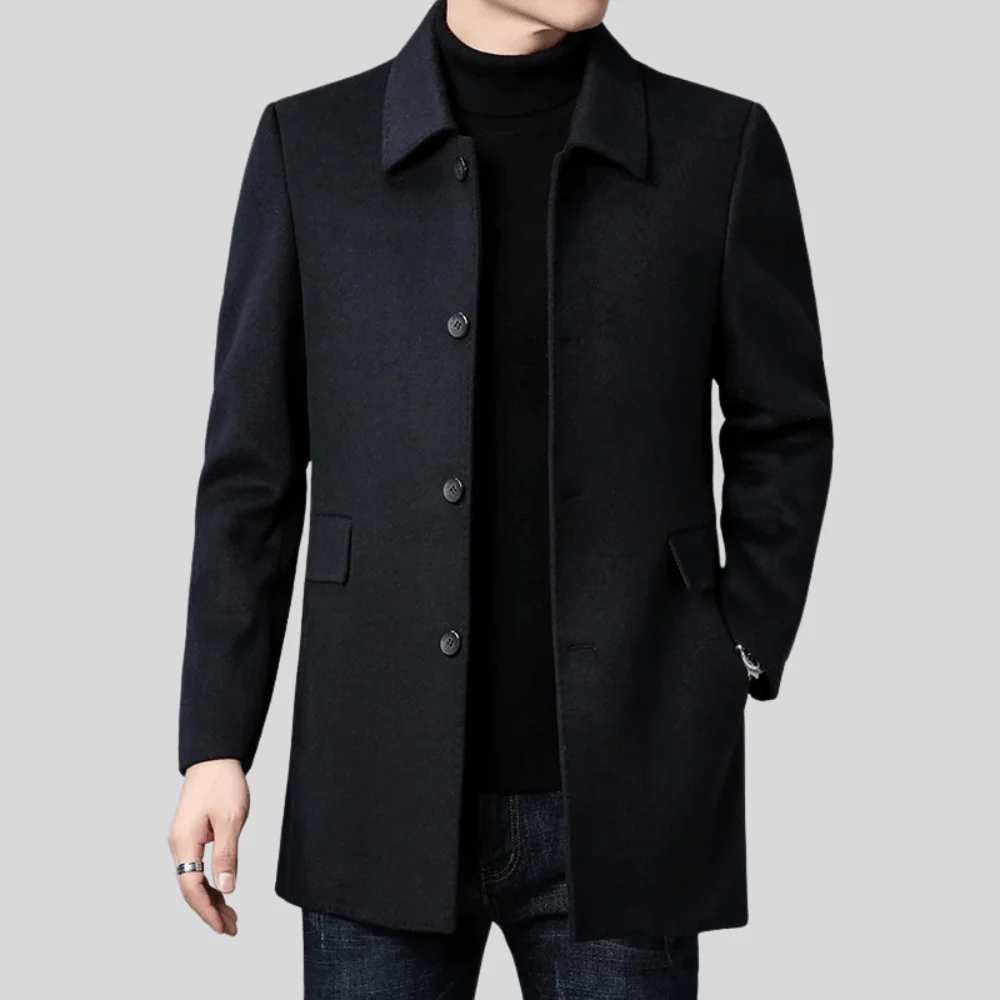 Anselmo® | Men’s Winter Coats With Quilted Lining - Image 3