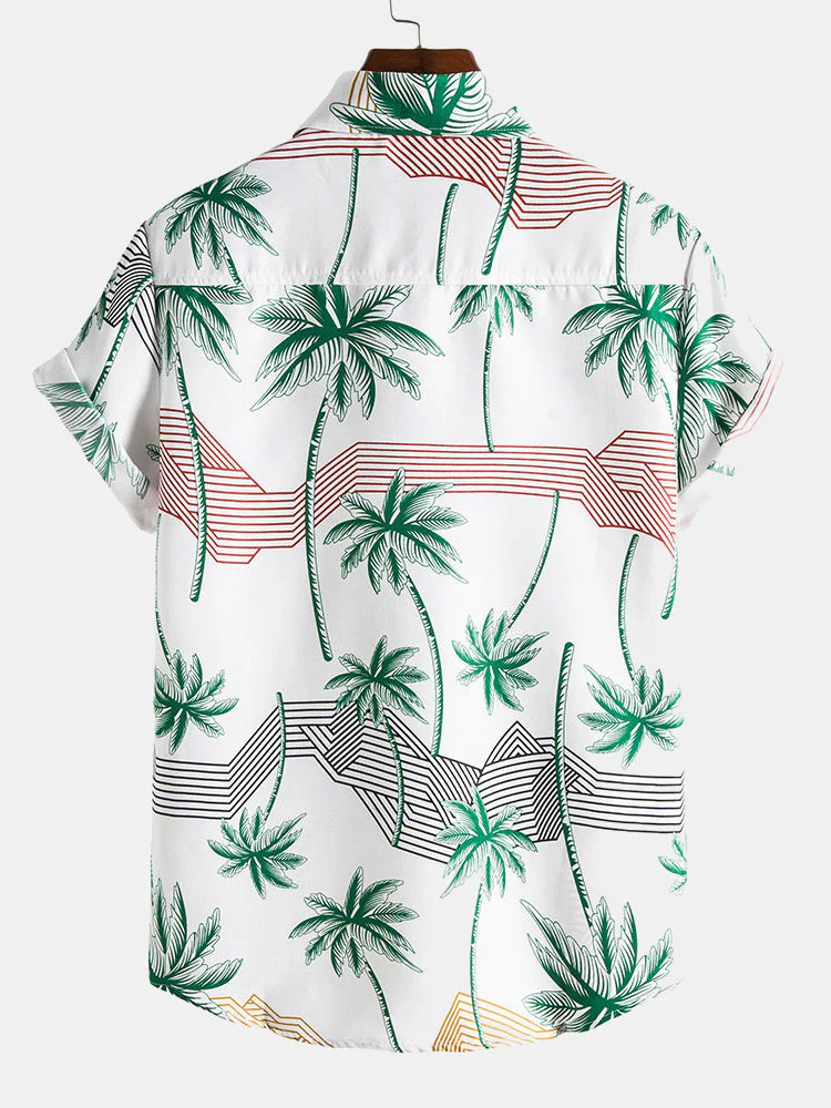 Antar® | Palm Tree Print Shirts - Image 2