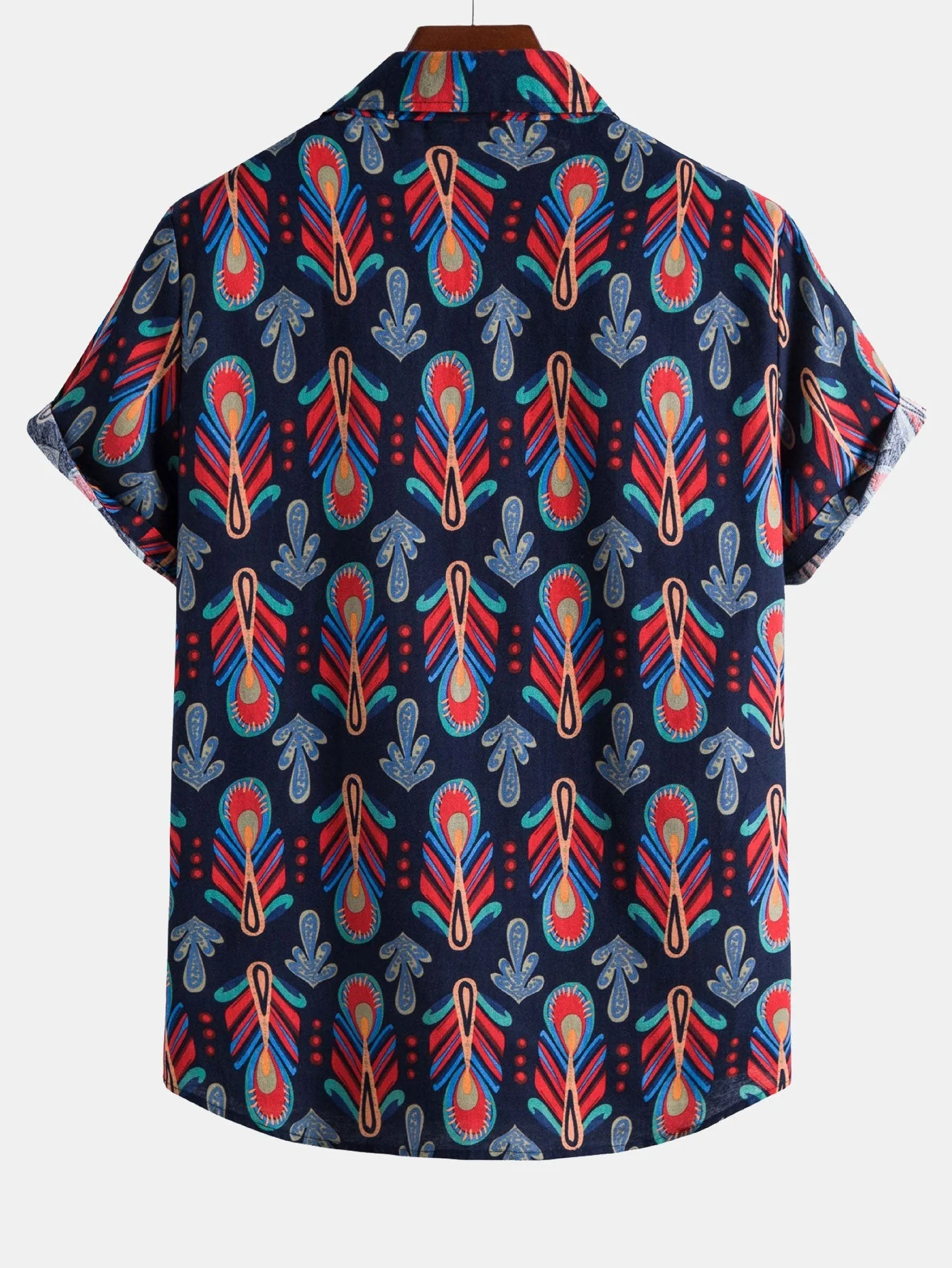 Antek® | Floral Print Cotton Button Up Shirt - Image 2