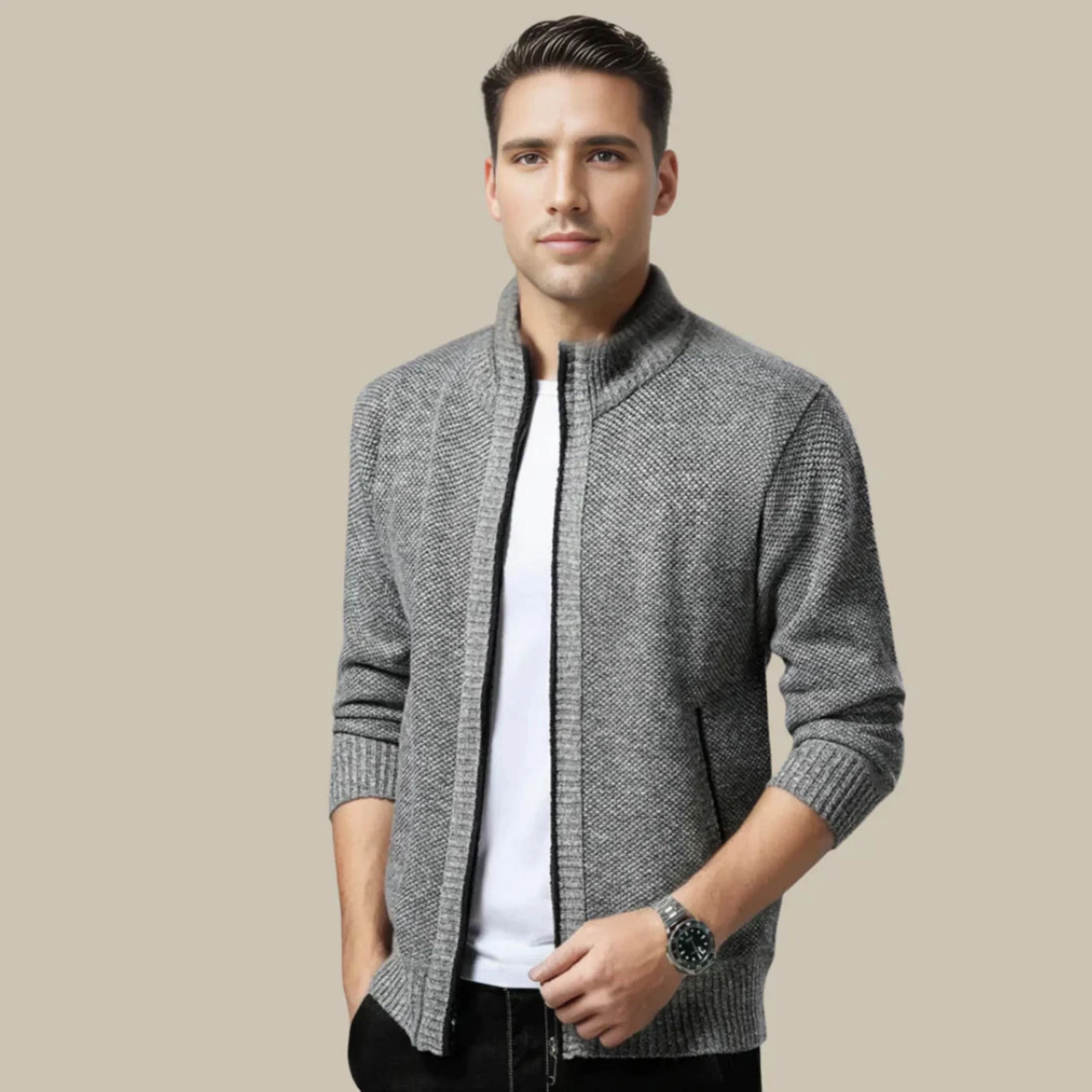 Anthony® | Men's vest with zipper - Image 3
