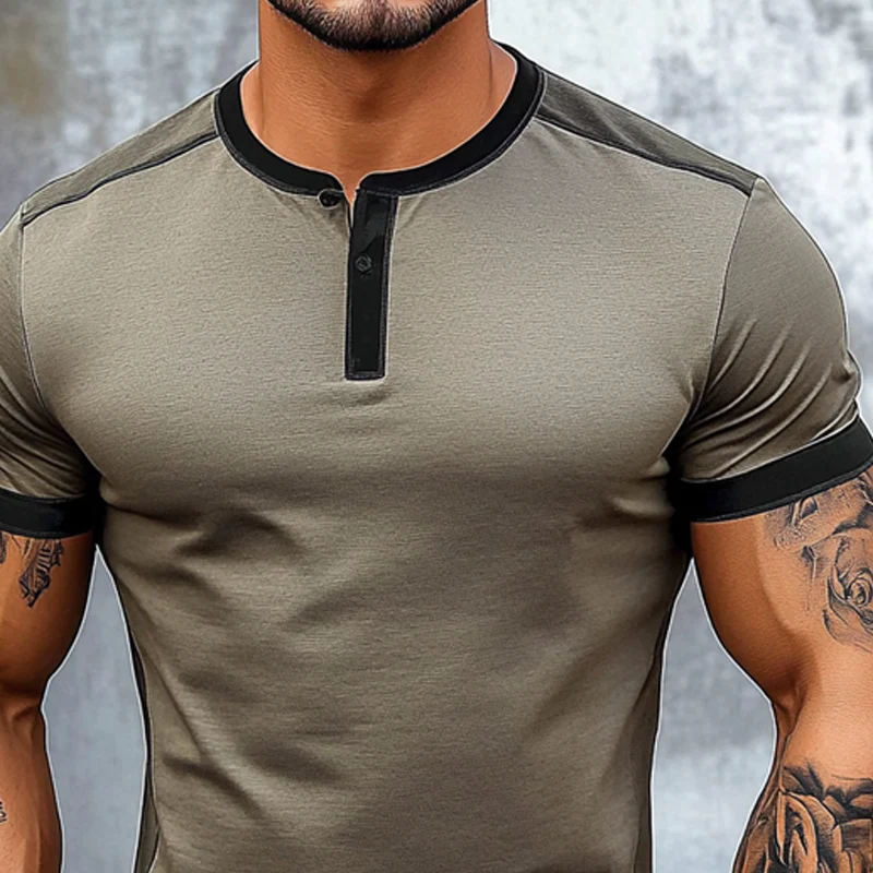 Anthony | Men'S Round Neck Pullover Casual Short-Sleeved T-Shirt - Image 3