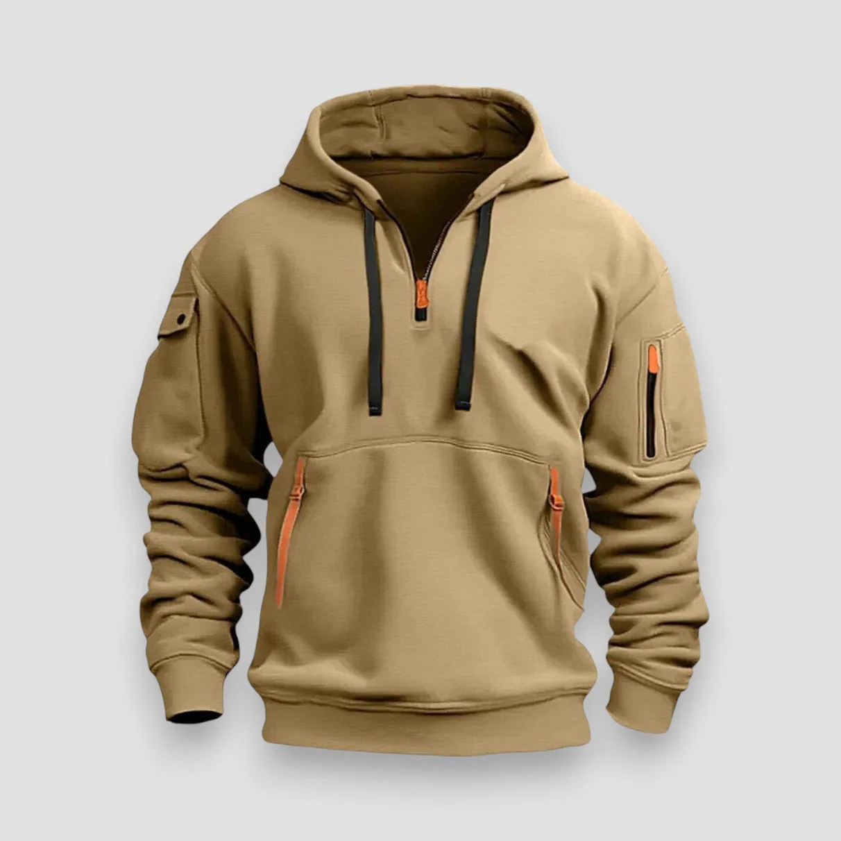 Antoine | Comfortable Zip-Up Sweater - Image 2