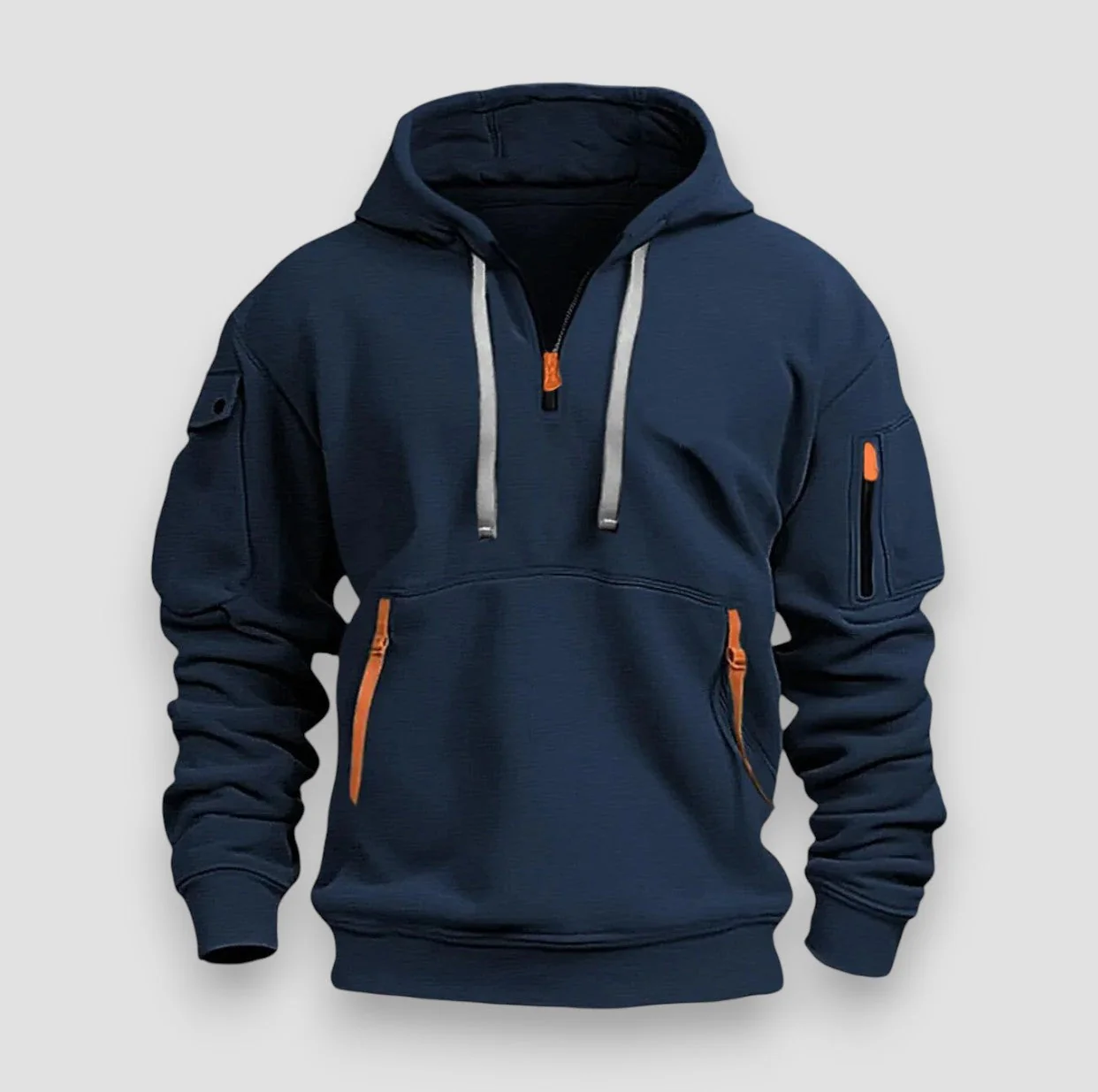 Antoine | Comfortable Zip-Up Sweater - Image 5