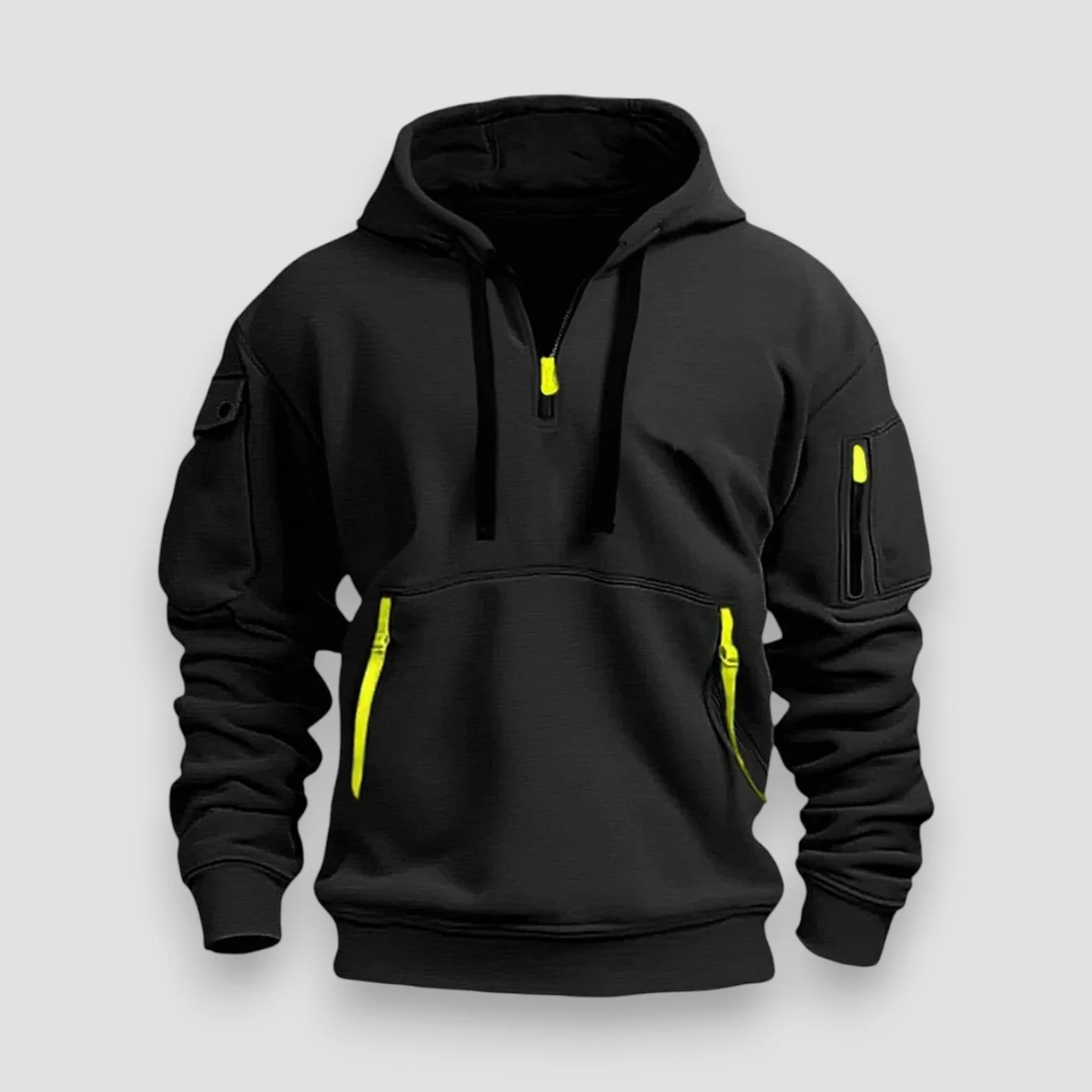 Antoine | Comfortable Zip-Up Sweater - Image 6