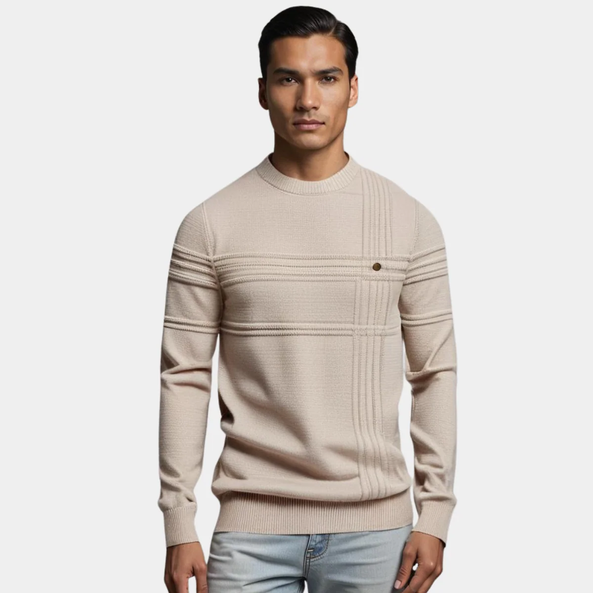 Antoine | ELEGANT KNITTED MEN'S SWEATER - Image 2