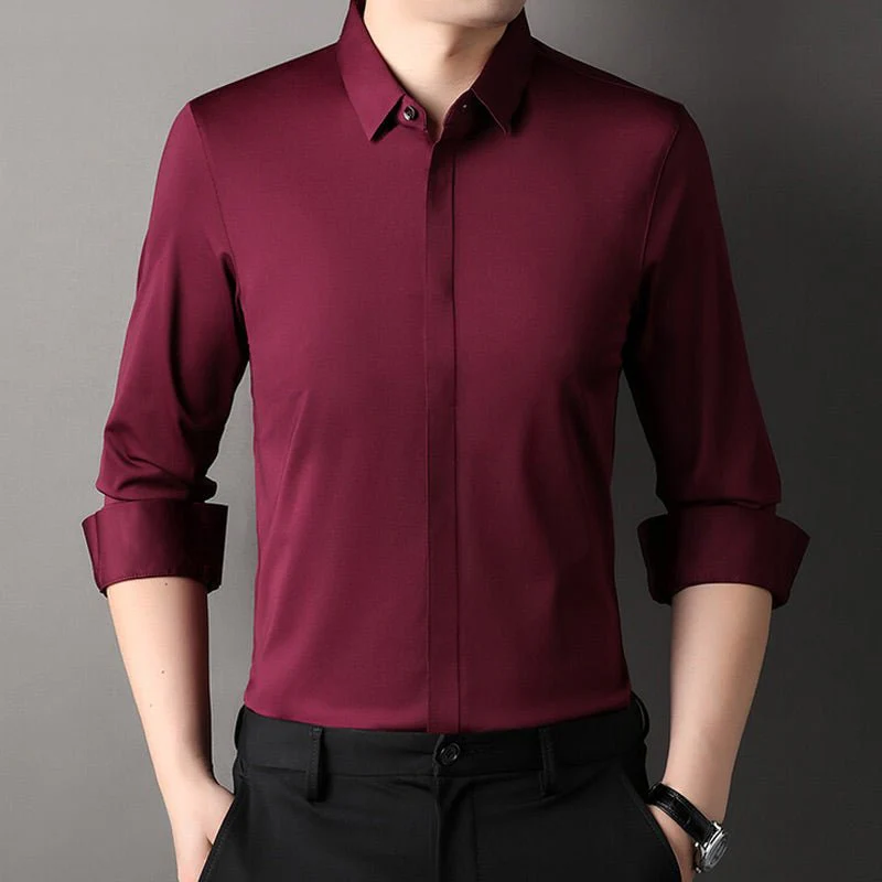 Antoine | Stretchy, wrinkle-free shirt - Image 9