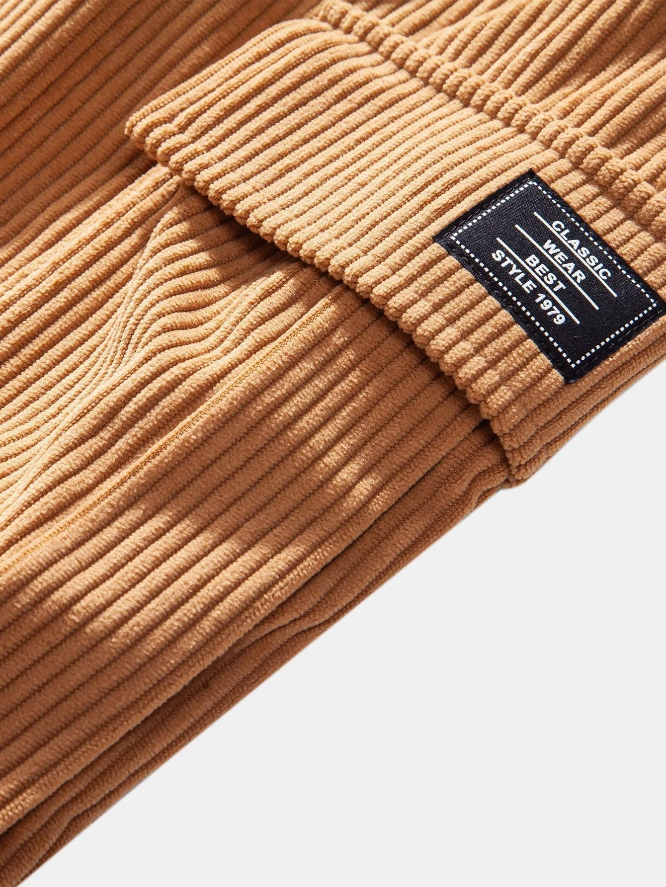 Antolín® | Drawstring Corduroy Cargo Jogger Pants - Image 10