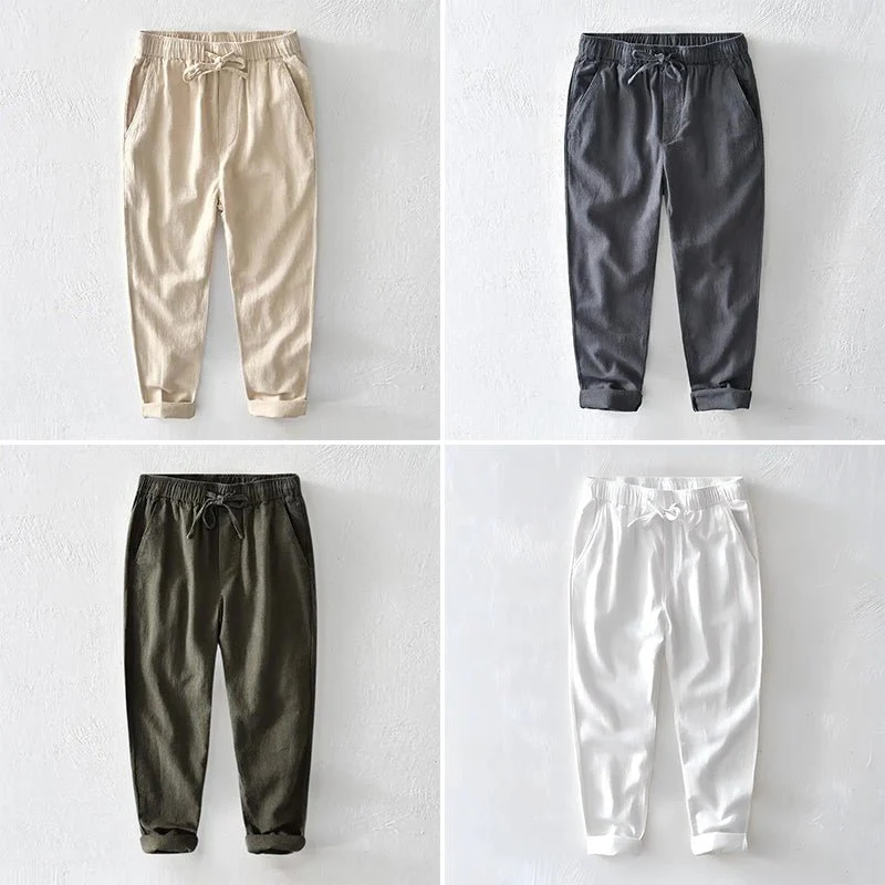 Antonello® | Davide Costa Breezy Linen Pants - Image 5