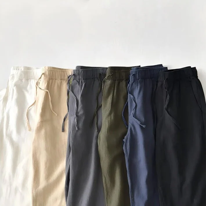 Antonello® | Davide Costa Breezy Linen Pants - Image 6