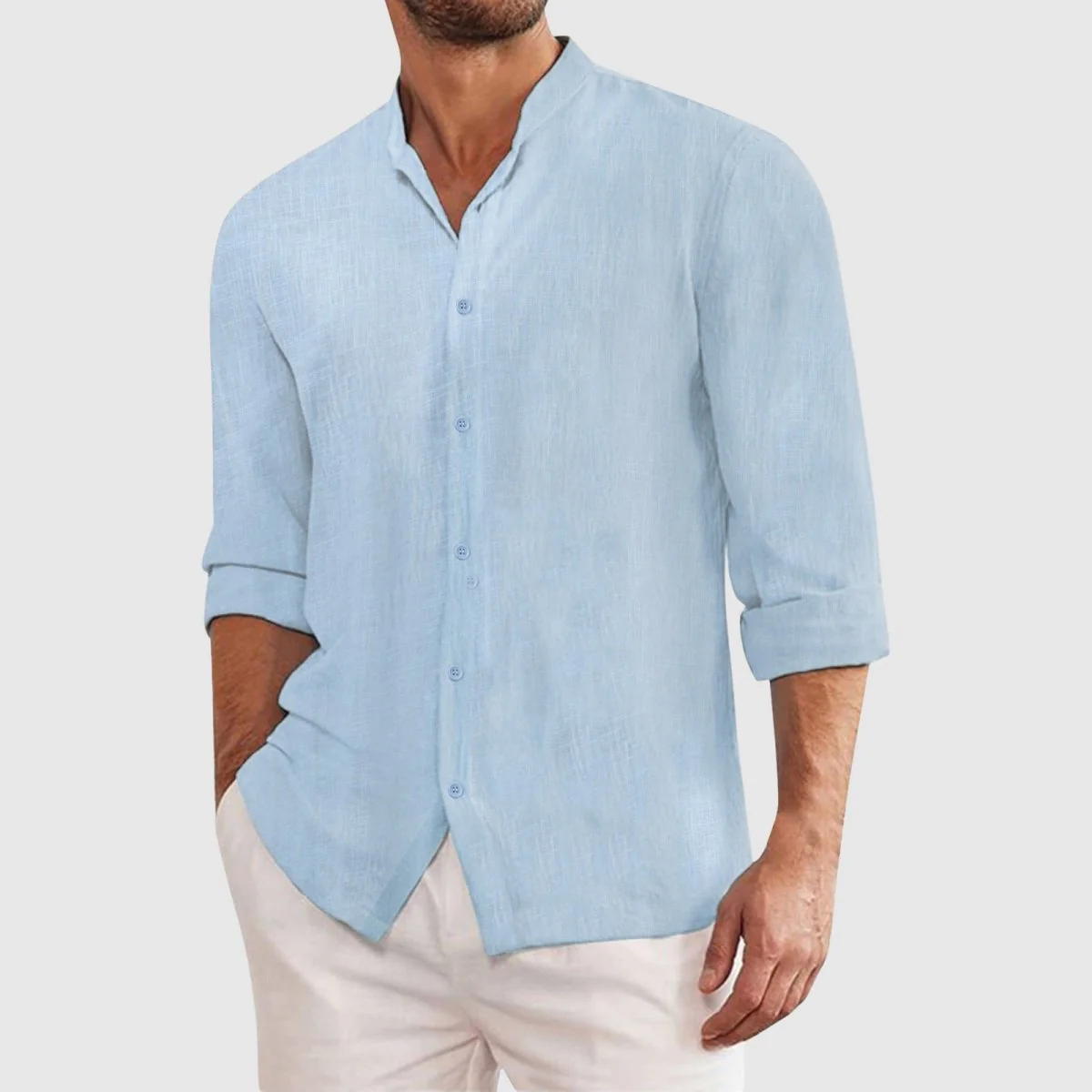 Antonino® | Davide Costa Coastal Linen Shirt - Image 4