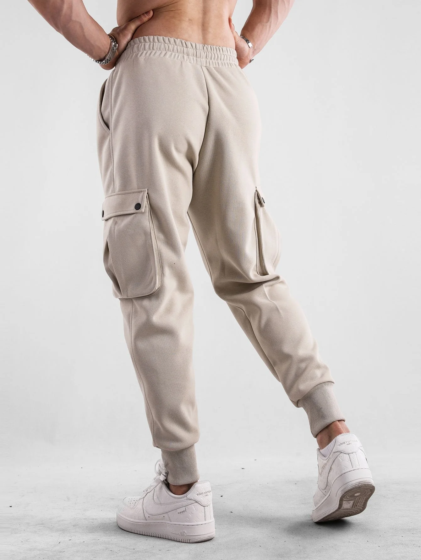 Antonio® | Drawstring Cargo Jogger Pants - Image 3