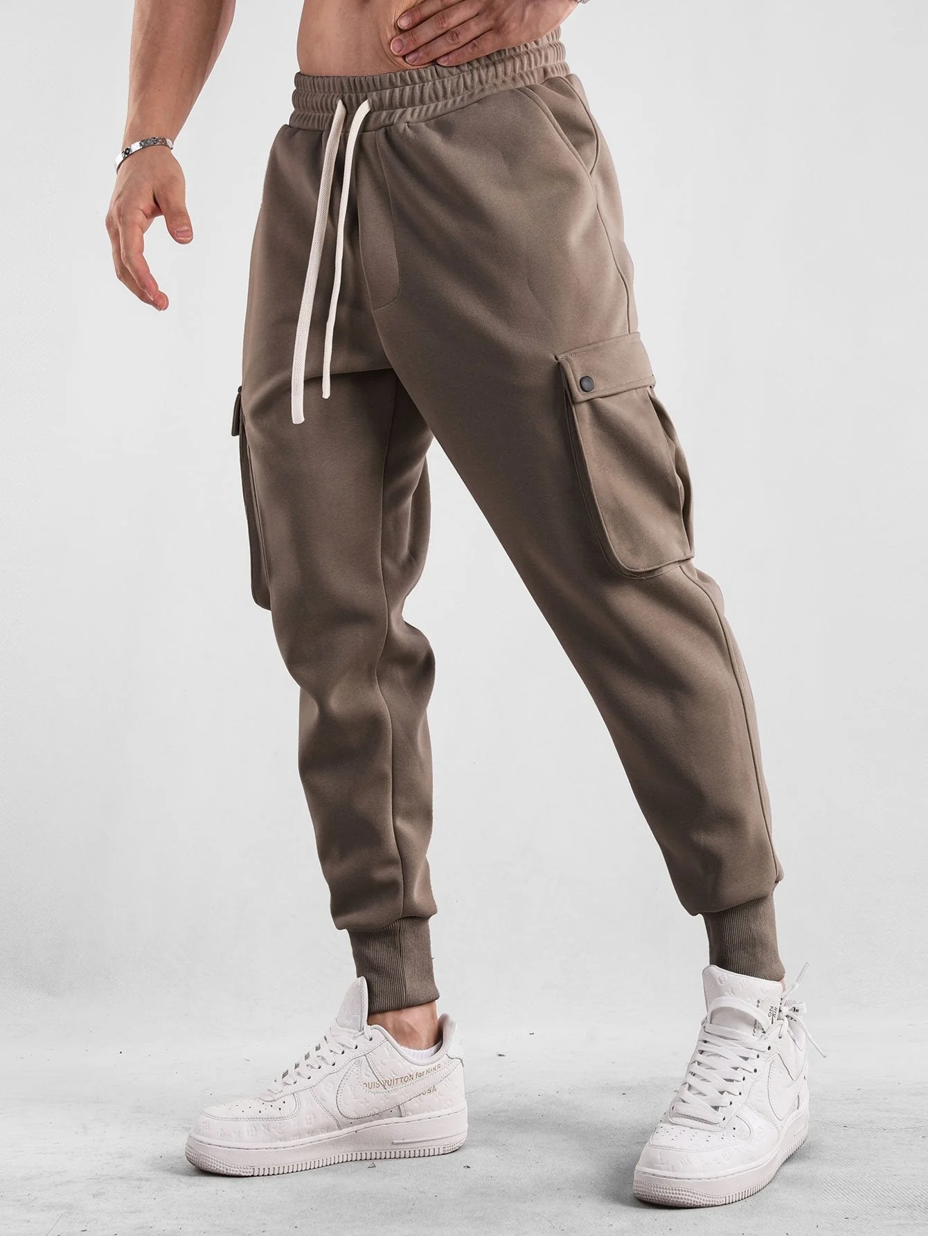 Antonio® | Drawstring Cargo Jogger Pants - Image 7