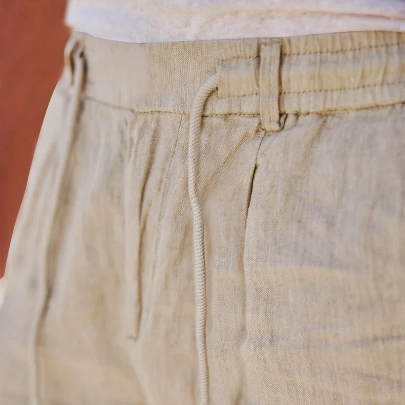 Antonius® | Davide Costa Comfy Linen Pants - Image 7