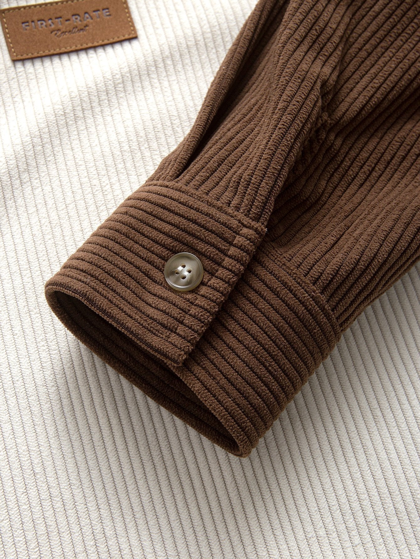 Antonius® | Two Tone Corduroy Shirt - Image 3