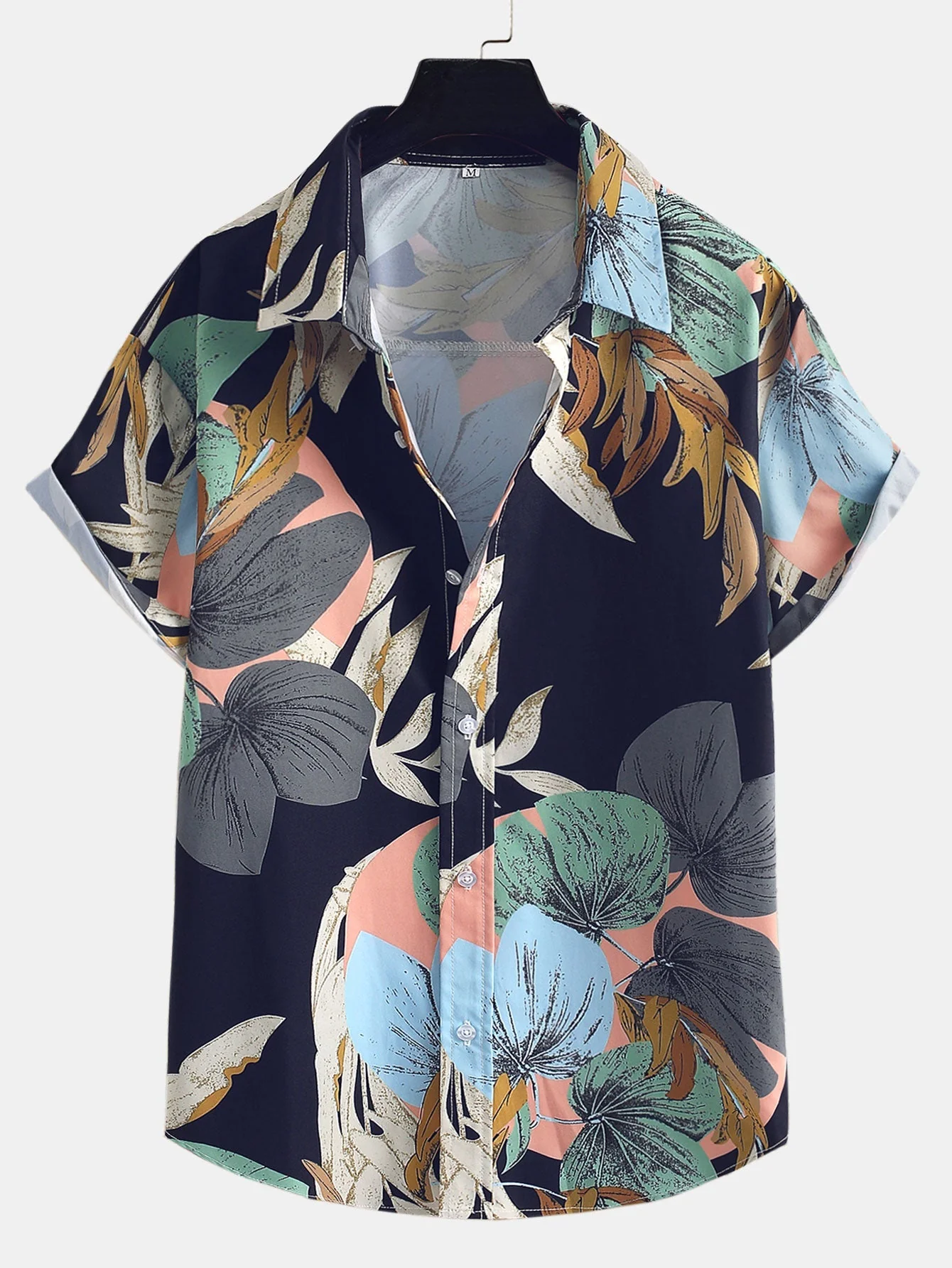 Anwil® | Tropical Print Button Up Shirt - Image 3