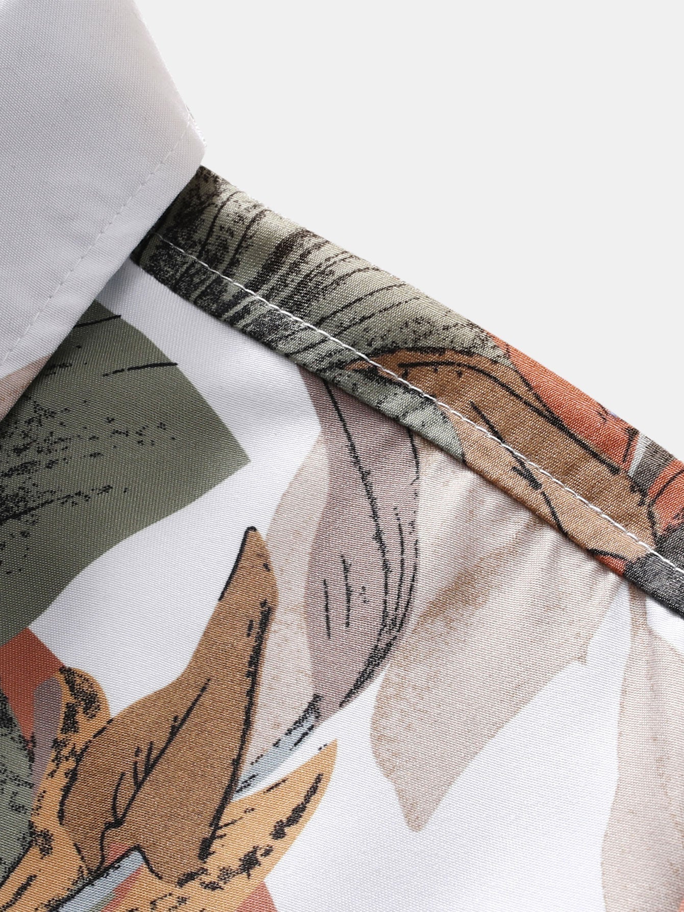 Anwil® | Tropical Print Button Up Shirt - Image 8