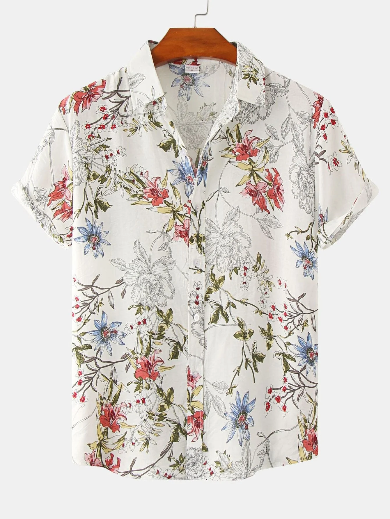 Aonghus® | Floral Print Shirt - Image 3