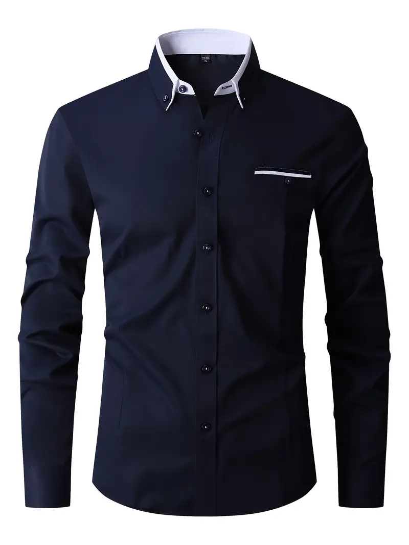 Apolinar® | Classic Formal Button Down Shirt For Men - Image 4