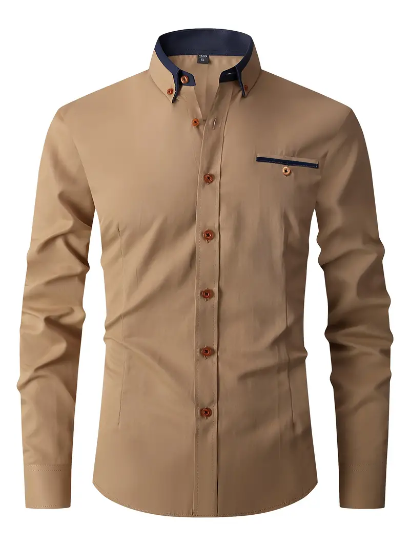 Apolinar® | Classic Formal Button Down Shirt For Men - Image 5