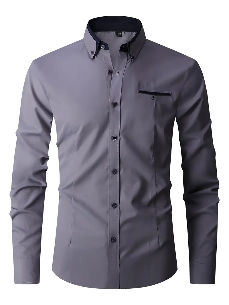 Apolinar® | Classic Formal Button Down Shirt For Men - Image 6