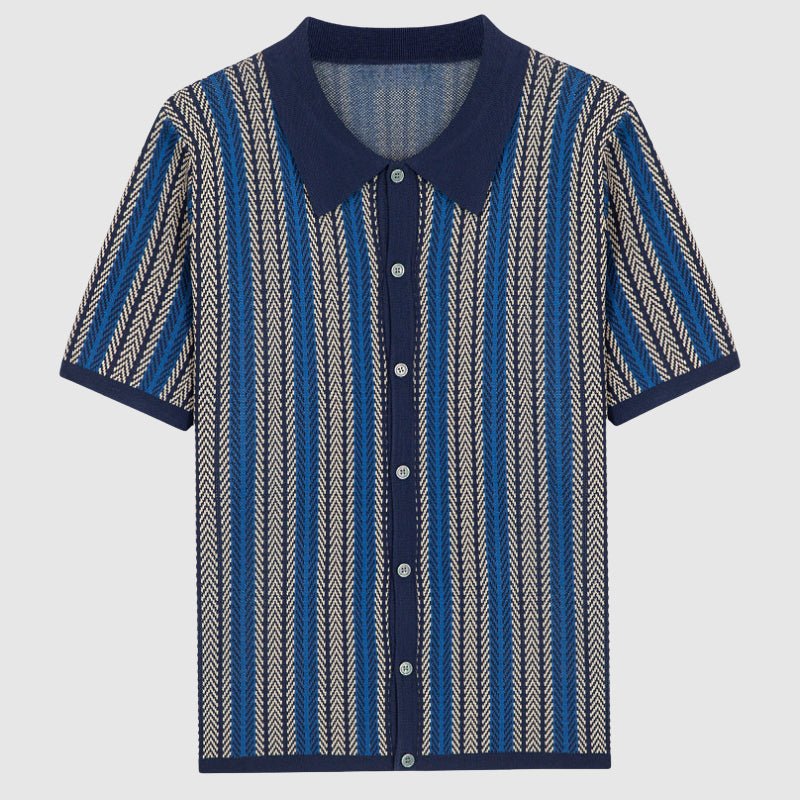 Apolinar® | Davide Costa Jacquard Polo Shirt - Image 5