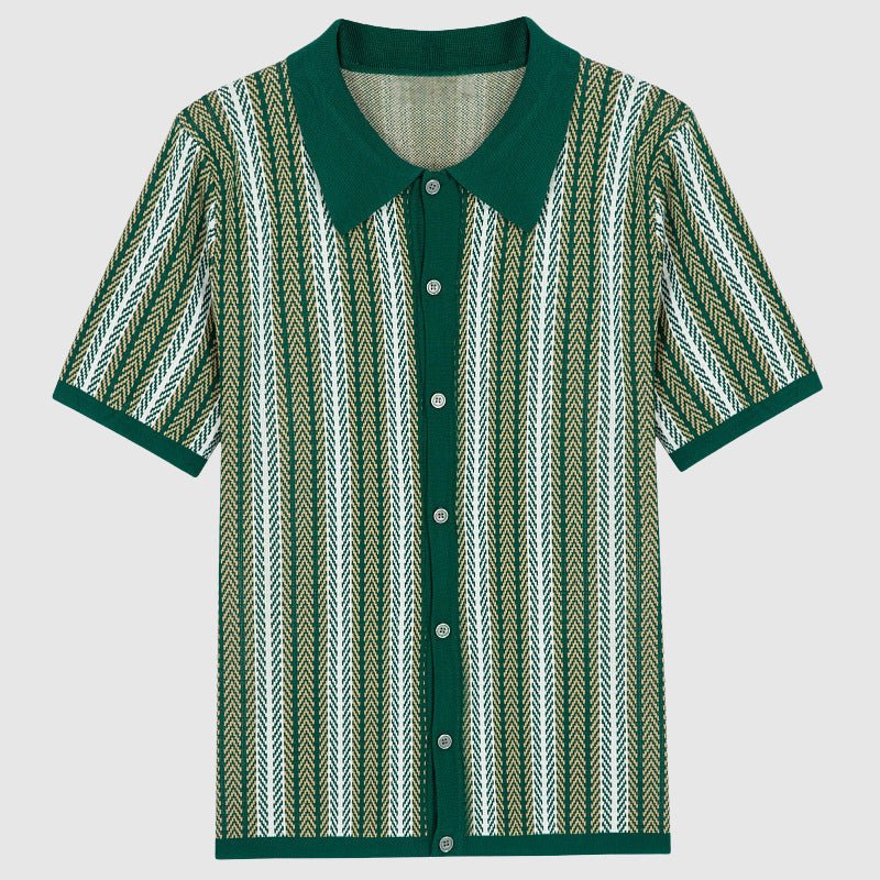 Apolinar® | Davide Costa Jacquard Polo Shirt - Image 7