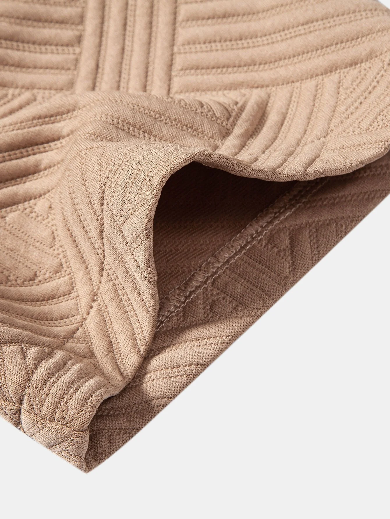 Apolinar® | Texture Jacquard Button Up Shirt & Shorts - Image 8