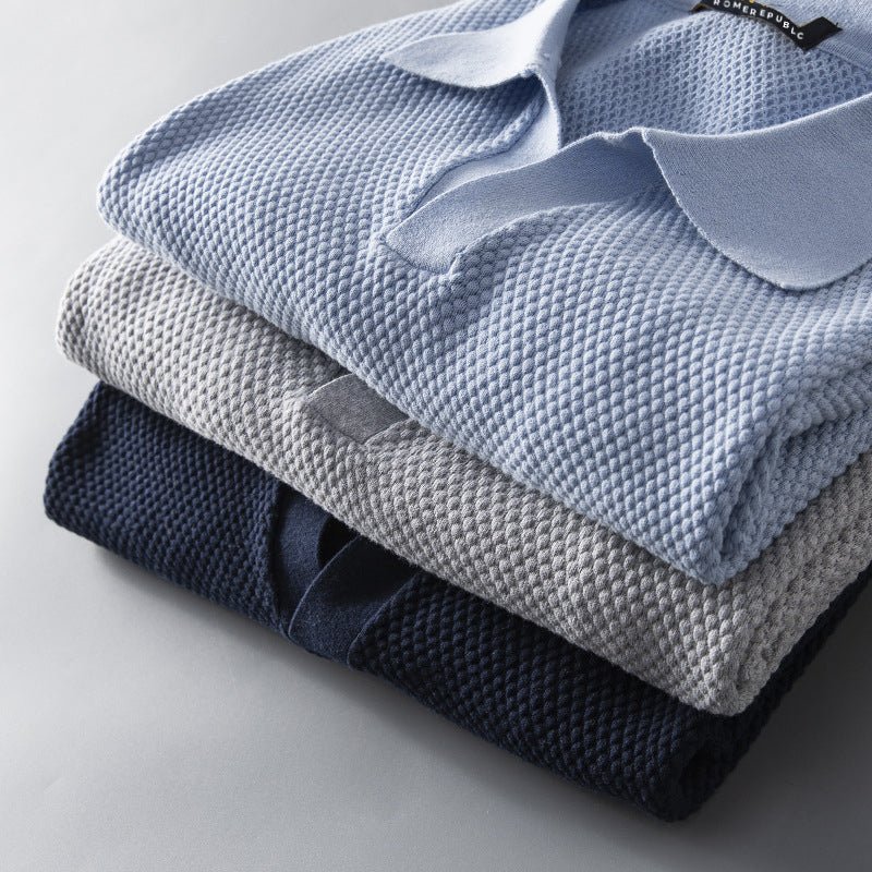 Apostolos® | Davide Costa Knit Polo Shirt - Image 2