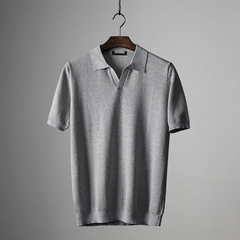Apostolos® | Davide Costa Knit Polo Shirt - Image 5