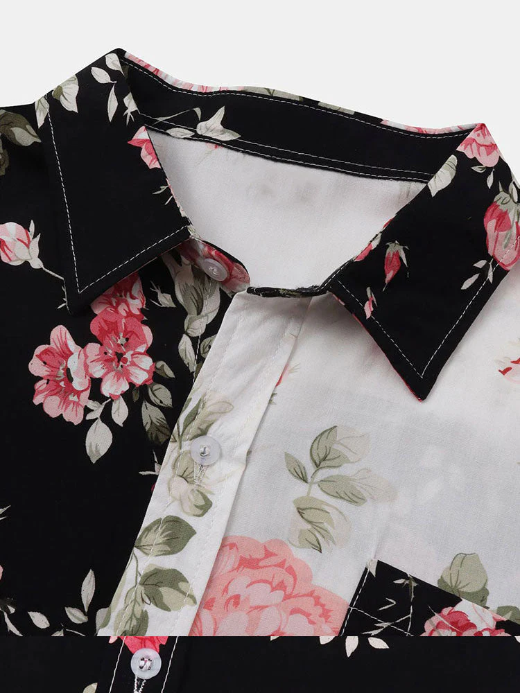 Appius® | Two Tone Floral Print Shirt - Image 4