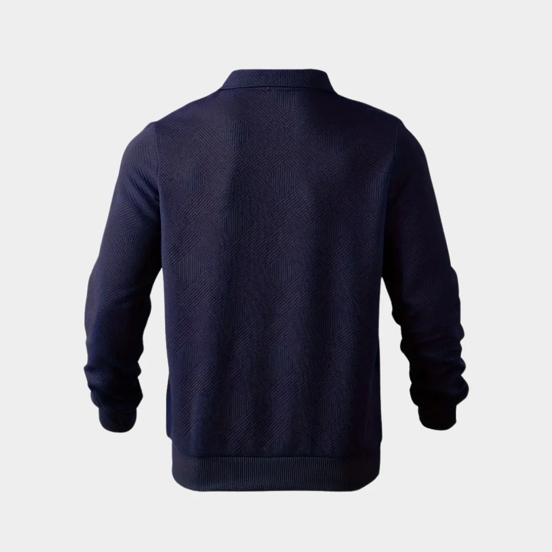 Aquiles® | Elegant Sweater With Collar - Image 7