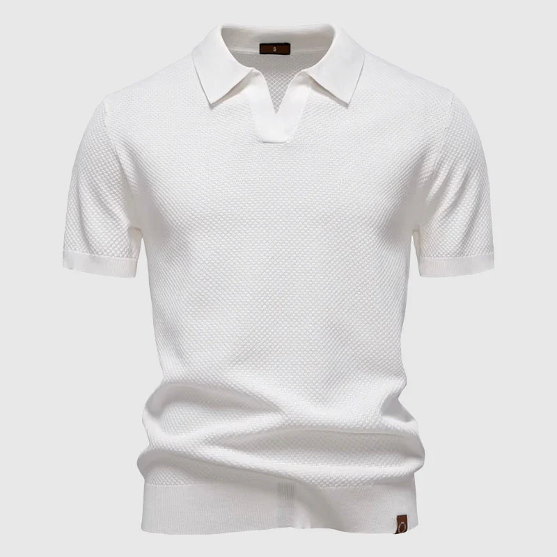 Arandes® | Davide Costa Marsala Polo Shirt - Image 3