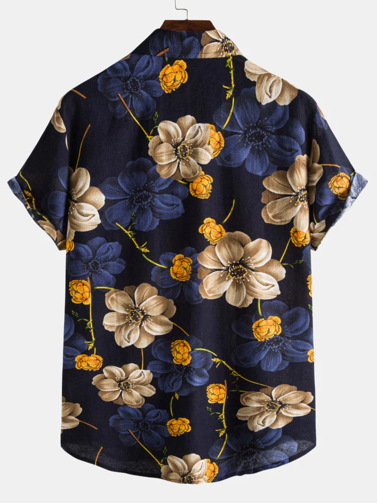 Arann® | Floral Print Cotton Shirts - Image 2