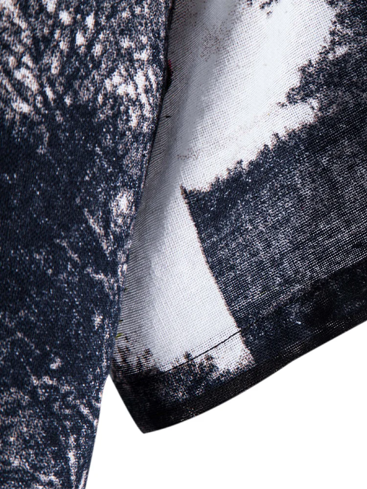 Arash® | Floral Landscape Print Shirt - Image 5