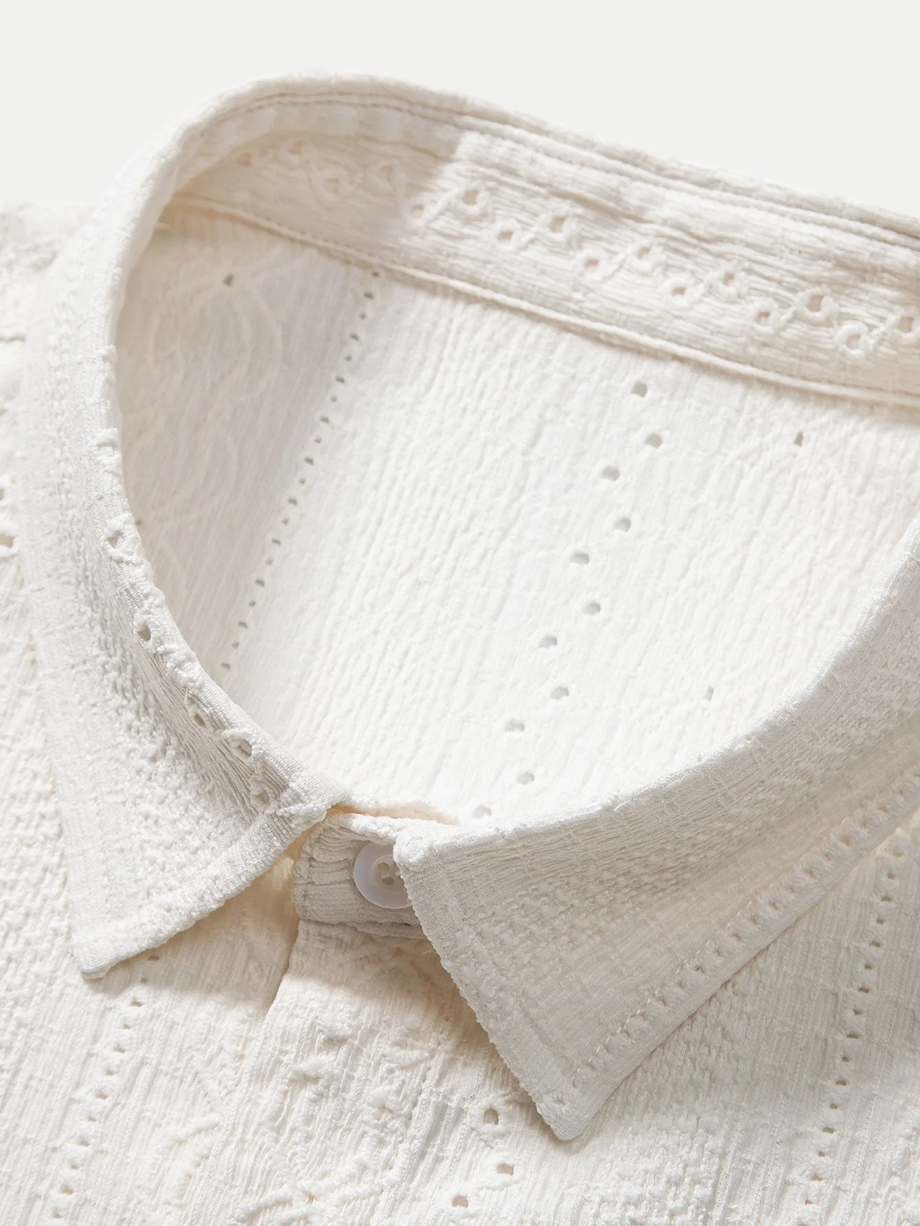 Arcadio® | Textured Button Up Shirt - Image 5
