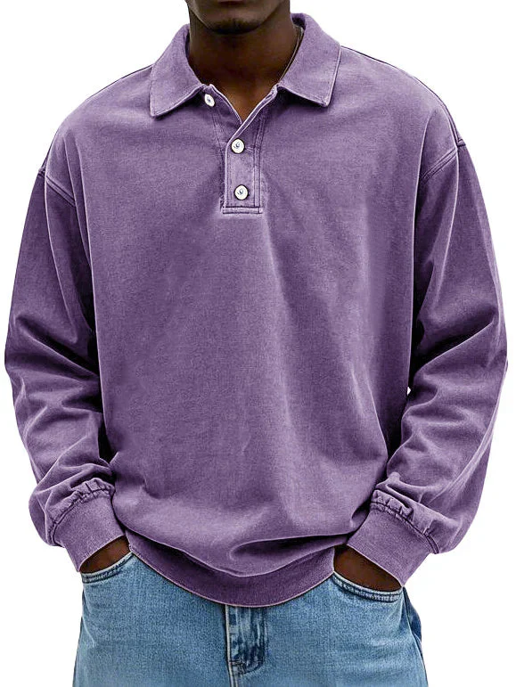 Arcadio® | Vintage Long Sleeved Shirt - Image 9