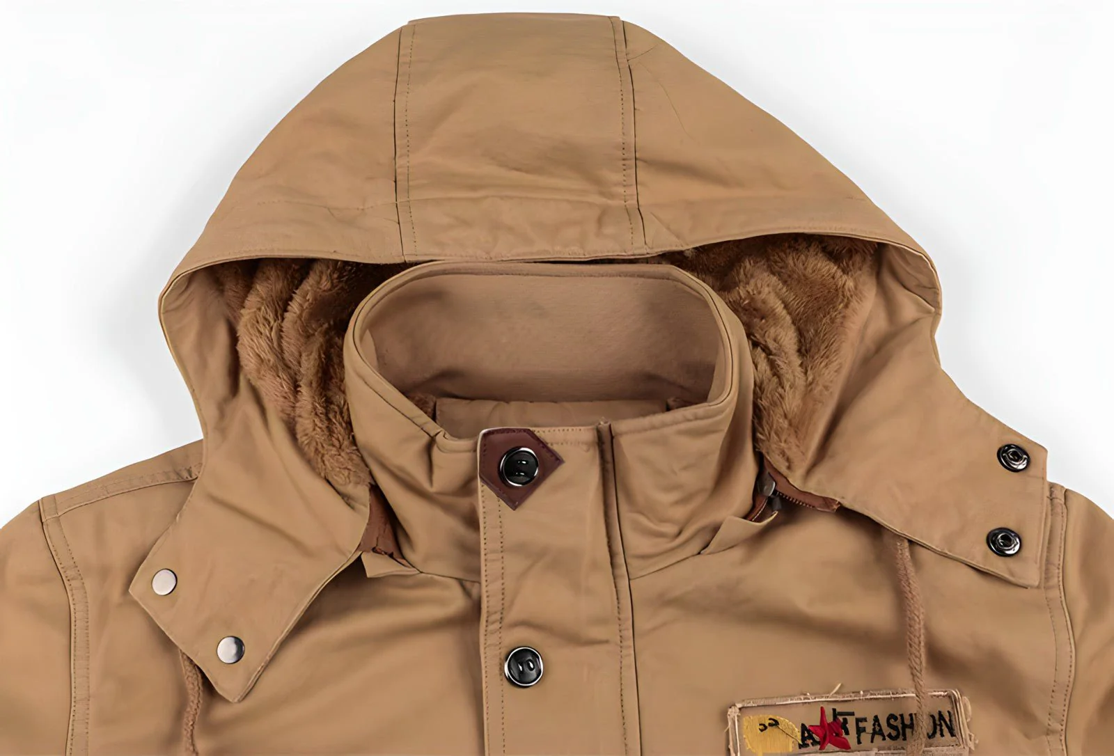 Arcadio | Functional military jacket with multiple pockets - Image 2