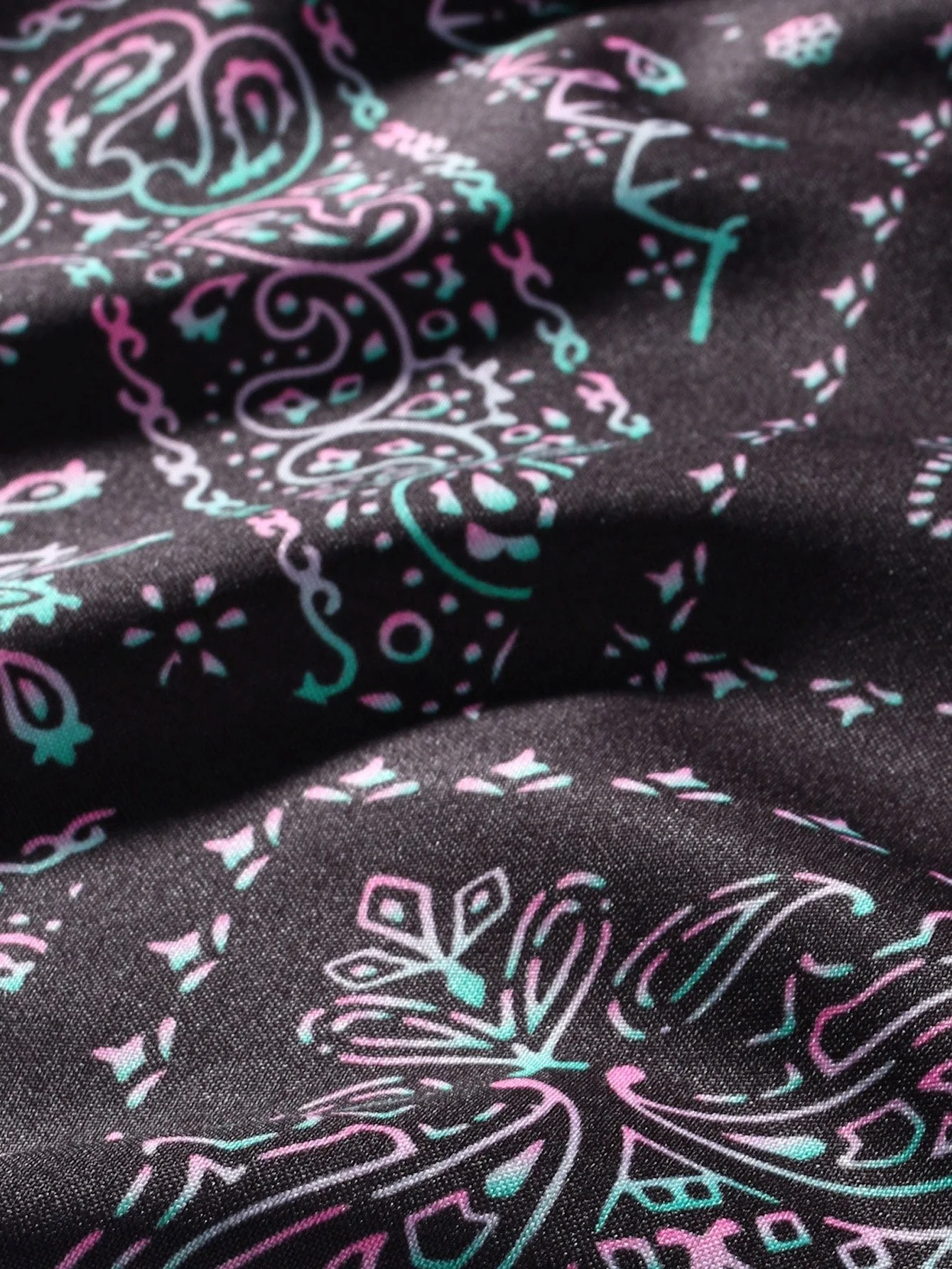 Arcangelo® | Paisley Print Button Up Shirt - Image 3