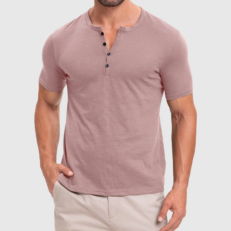 Arcani® | Davide Costa Riviera Henley Shirt - Image 5
