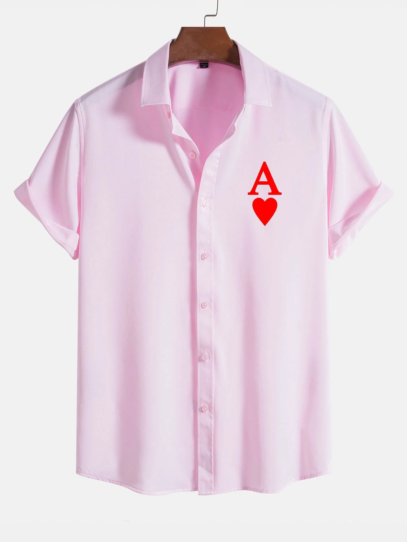 Arcani® | Poker Hearts Graphic Print Shirts - Image 2