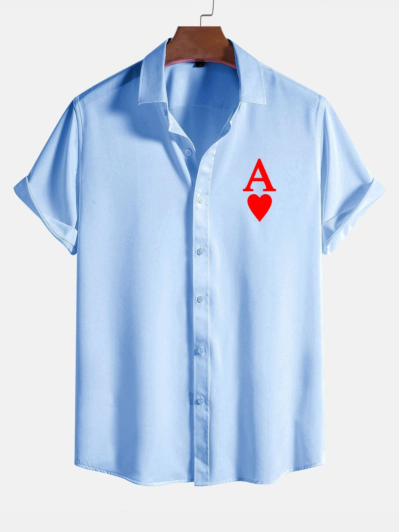 Arcani® | Poker Hearts Graphic Print Shirts - Image 3