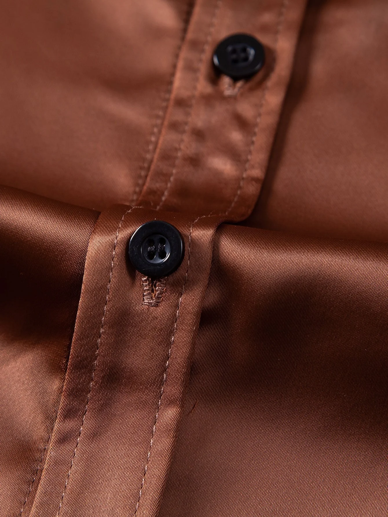 Arcario® | Satin Button Up Shirt - Image 6