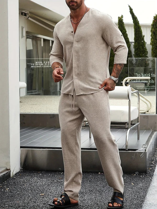 Archer® | Comfortable Linen Outfit - Image 2