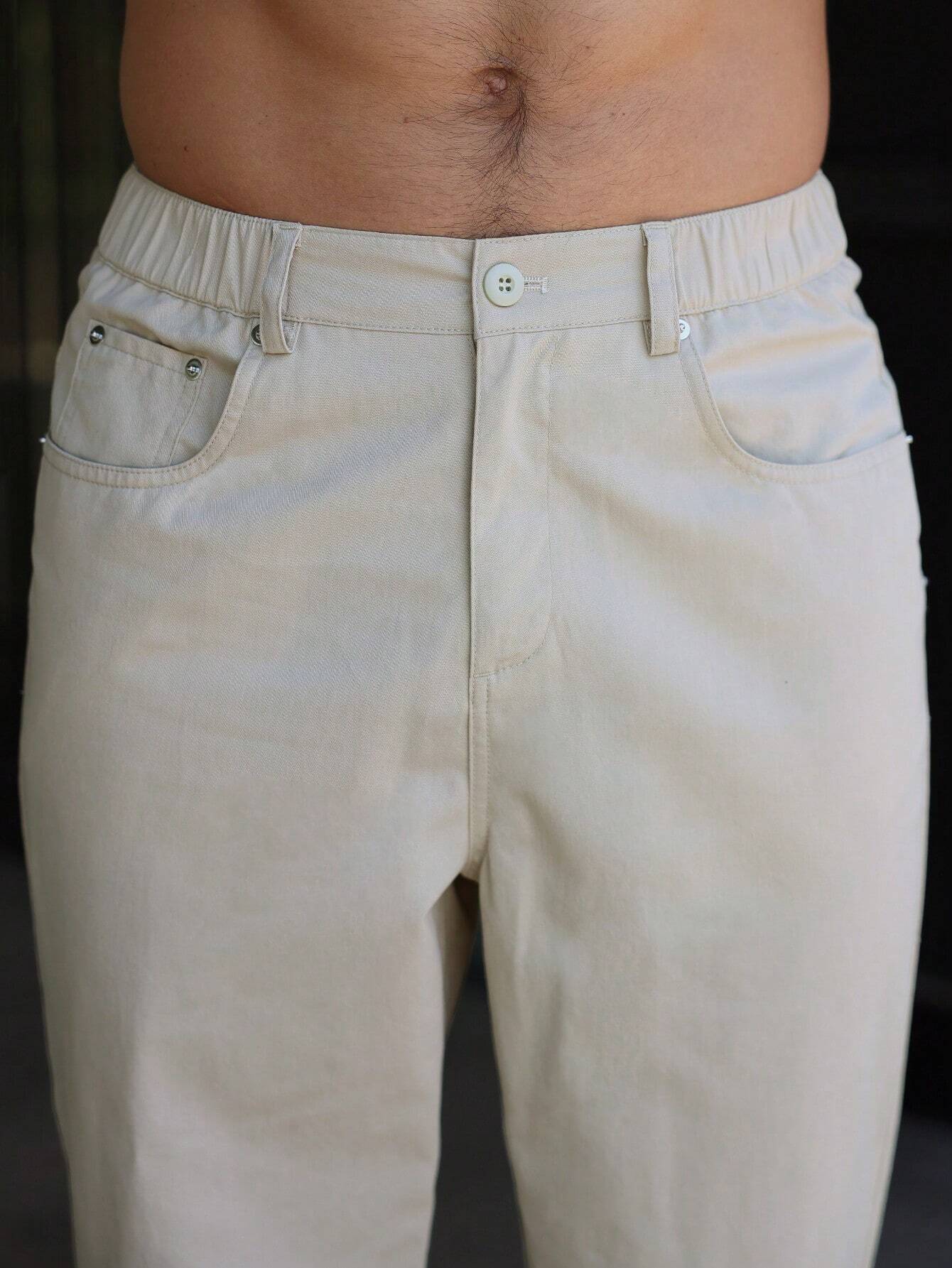 Archie® | Plain Straight Leg Trousers For Men - Image 7