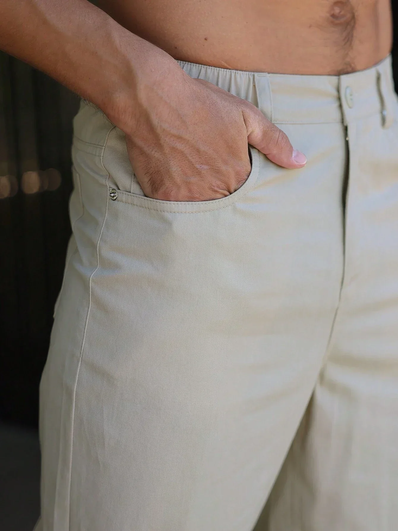 Archie® | Plain Straight Leg Trousers For Men - Image 8